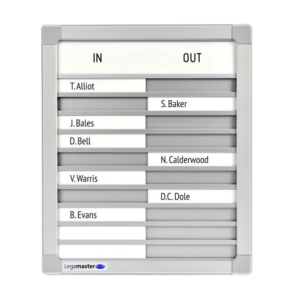 Legamaster aanwezigheidsbord (31 x 26 cm) 291416 - 1