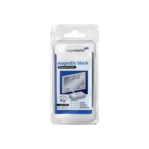 Legamaster blokmagneet voor whiteboards (50 x 75 x 12 mm) 297952 - 1