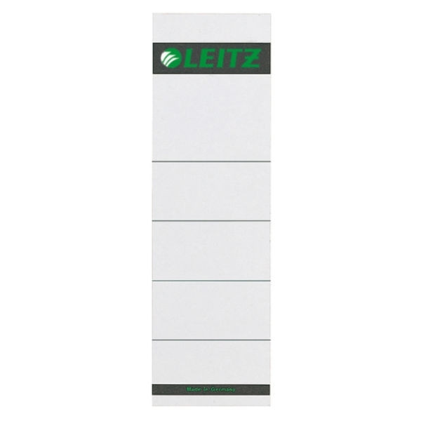 Leitz 1607 rugetiketten 57 x 191 mm insteek breed wit (10 stuks) 211014 - 1