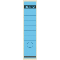Leitz 1640 rugetiketten 61 x 285 mm zelfklevend breed blauw (10 stuks) 211034