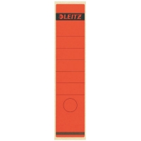 Leitz 1640 rugetiketten 61 x 285 mm zelfklevend breed rood (10 stuks) 211032