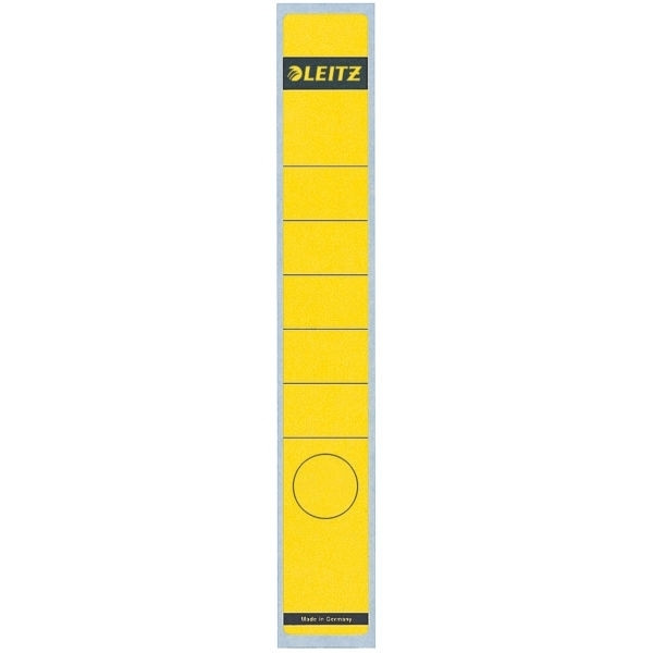 Leitz 1648 rugetiketten 39 x 285 mm zelfklevend smal geel (10 stuks) 211050 - 1