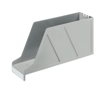 Leitz 2427 horizontale tijdschriftenhouder grijs 24270085 211838
