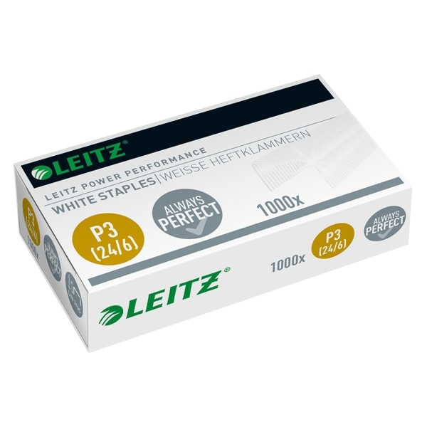 Leitz 24/6 Power Performance P3 nietjes wit (1000 stuks) 55540000 226047 - 1