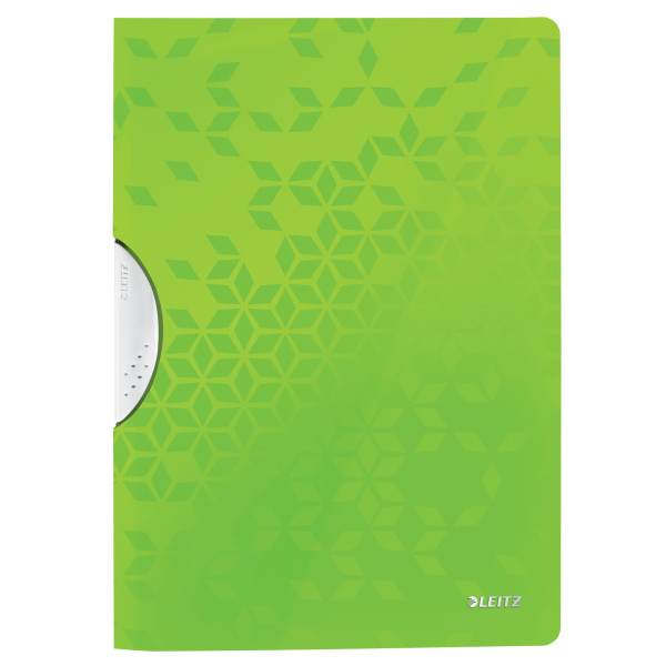 Leitz 4185 WOW colorclip klemmap groen A4 voor 30 vellen 41850054 226148 - 1