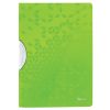 Leitz 4185 WOW colorclip klemmap groen A4 voor 30 vellen