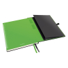 Leitz 4474 compleet notitieboek zwart iPad formaat gelijnd 96 g/m² 80 vellen 44740095 211566 - 4