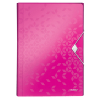 Leitz 4589 WOW projectmap roze metallic (6 vakken) 45890023 211807