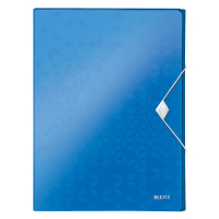 Leitz 4629 WOW documentenbox blauw metallic 30 mm (250 vellen) 46290036 211931
