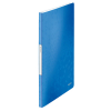 Leitz 4631 WOW presentatiemap A4 blauw metallic (20 insteekhoezen) 46310036 211725 - 1