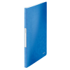 Leitz 4631 WOW presentatiemap A4 blauw metallic (20 insteekhoezen)