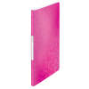 Leitz 4631 WOW presentatiemap A4 roze metallic (20 insteekhoezen)