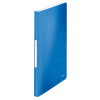 Leitz 4632 WOW presentatiemap A4 blauw metallic (40 insteekhoezen)