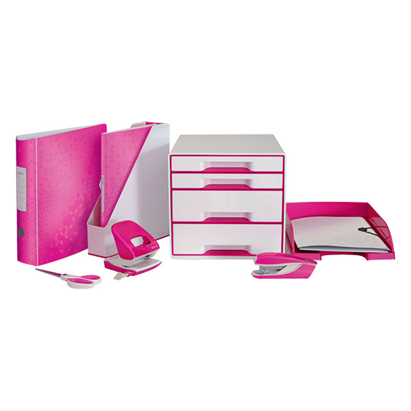 Leitz 4632 WOW presentatiemap A4 roze metallic (40 insteekhoezen) 46320023 211727 - 3