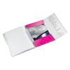 Leitz 4634 WOW sorteermap roze metallic (12 tabs) 46340023 211895 - 2