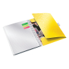 Leitz 4644 WOW be mobile book spiraalschrift A4 gelijnd 80 g/m² 80 vellen geel 46440016 226140 - 2