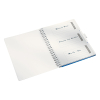 Leitz 4645 WOW be mobile book spiraalschrift A4 geruit 80 g/m² 80 vellen blauw metallic 46450036 211734 - 5