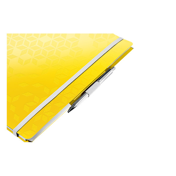 Leitz 4645 WOW be mobile book spiraalschrift A4 geruit 80 g/m² 80 vellen geel 46450016 226143 - 3
