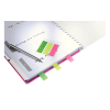 Leitz 4645 WOW be mobile book spiraalschrift A4 geruit 80 g/m² 80 vellen roze metallic 46450023 211862 - 4