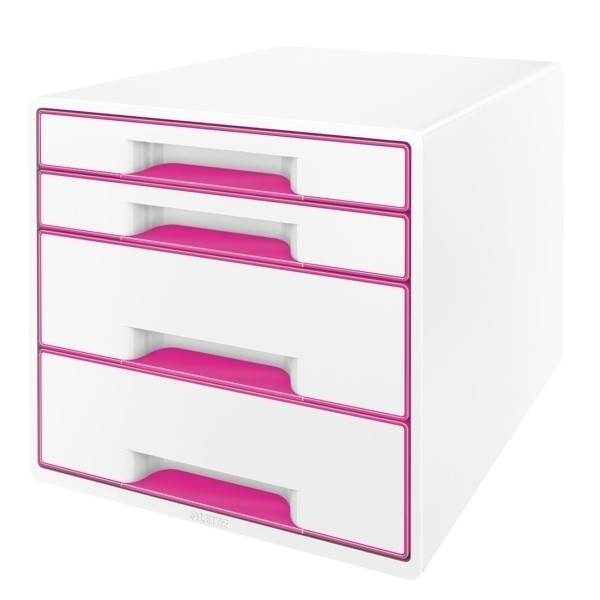 Leitz 5213 WOW ladeblok roze metallic (4 laden) 52132023 202534 - 1