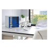 Leitz 5281 ladeblok blauw (10 laden) 52810035 211216 - 4