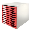 Leitz 5281 ladeblok rood (10 laden)