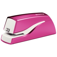 Leitz 5566 WOW elektrische nietmachine roze metallic (10 vellen) 55661023 226032