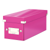 Leitz 6041 WOW cd-box roze metallic