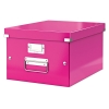 Leitz 6044 WOW medium opbergdoos roze metallic 60440023 211154 - 1