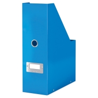 Leitz 6047 WOW tijdschriftenhouder metallic blauw 60470036 211176