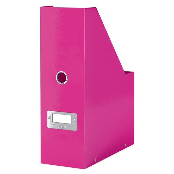 Leitz 6047 WOW tijdschriftenhouder metallic roze 60470023 211174 - 1