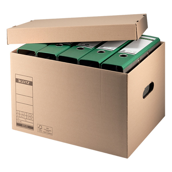 Leitz 6081 archief en transportdoos A4 440 x 280 x 335 mm (10 stuks) 203854 - 2