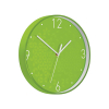 Leitz 9015 WOW kunststof wandklok groen met groene wijzerplaat (Ø 29 cm) 90150054 226300