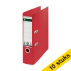Aanbieding: 10x Leitz Recycle classeur A4 papier maché rood 80 mm 227569 - 1