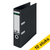 Aanbieding: 10x Leitz Recycle classeur A4 papier maché zwart 80 mm 280019 - 1