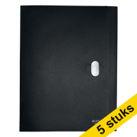 Aanbieding: 5x Leitz Recycle documentenbox zwart 30 mm (250 vellen)