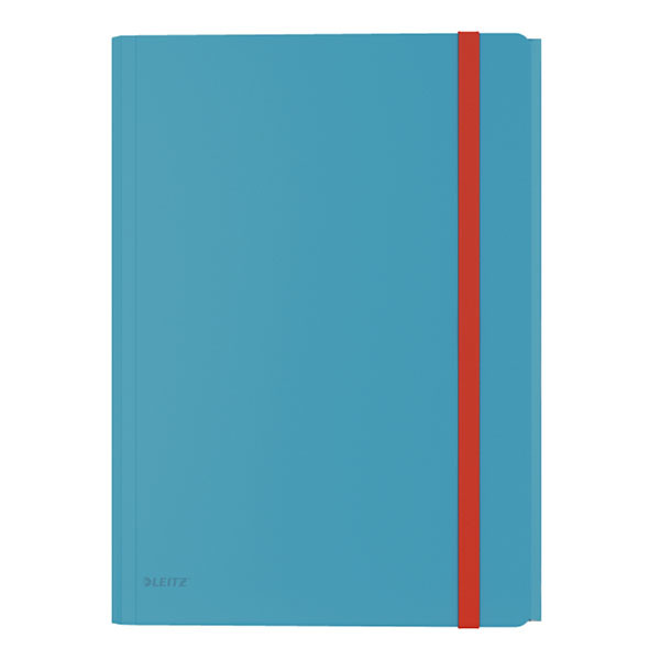 Leitz Cosy Mobile elastomap sereen blauw met vak 46190061 226389 - 1