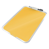 Leitz Cosy bureau flipover glasbord warm geel met marker 39470019 226427 - 2