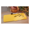 Leitz Cosy bureau glasbord warm geel met marker 52690019 226424 - 5