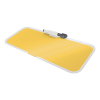 Leitz Cosy bureau glasbord warm geel met marker 52690019 226424 - 1