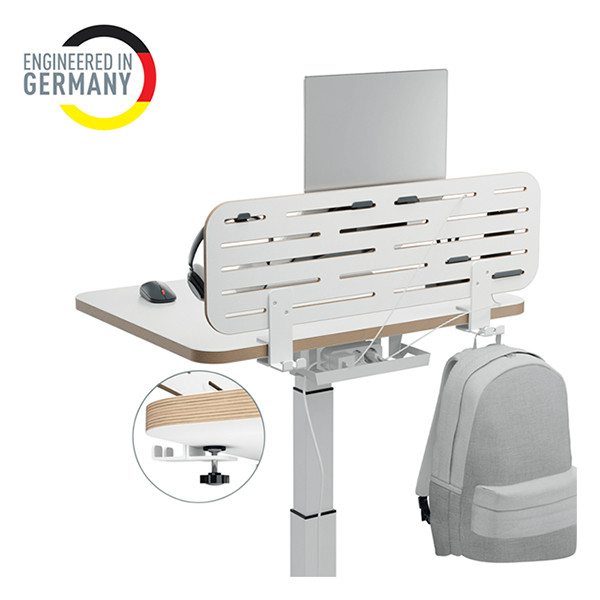 Leitz Ergo bureau ophangbord met laptophouder 80 x 25 cm 65490000 202755 - 7
