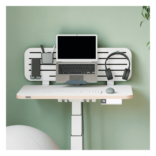 Leitz Ergo bureau ophangbord met laptophouder 80 x 25 cm 65490000 202755 - 9