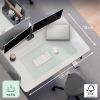 Leitz Ergo elektrisch zit-sta bureau 120 x 70 cm wit 243785 - 2