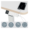 Leitz Ergo elektrisch zit-sta bureau wit 80 x 60 cm 65340001 202547 - 4