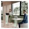 Leitz Ergo mobiel zit-sta bureau wit 80 x 60 cm 65360001 202548 - 8