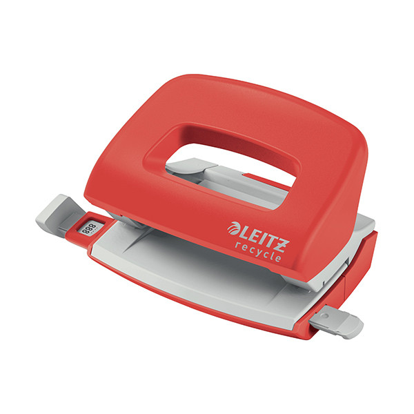 Leitz NeXXt Recycle miniperforator 2-gaats rood (10 vellen) 227608 - 1