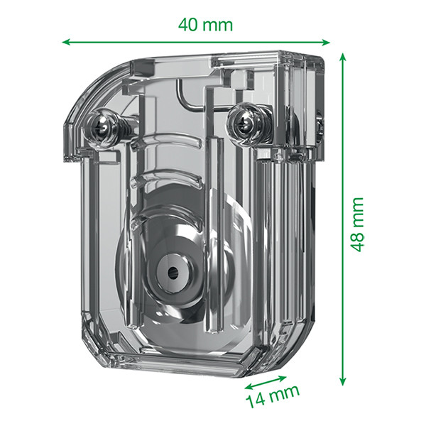 Leitz Precision vervangmes 'straight cut' voor Office rolsnijmachine (2 stuks) 90310000 226590 - 4