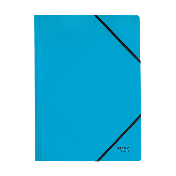 Leitz Recycle elastomap karton blauw A4 39080035 227558 - 1