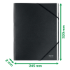 Leitz Recycle sorteermap zwart (6 tabs) 39140095 226482 - 4