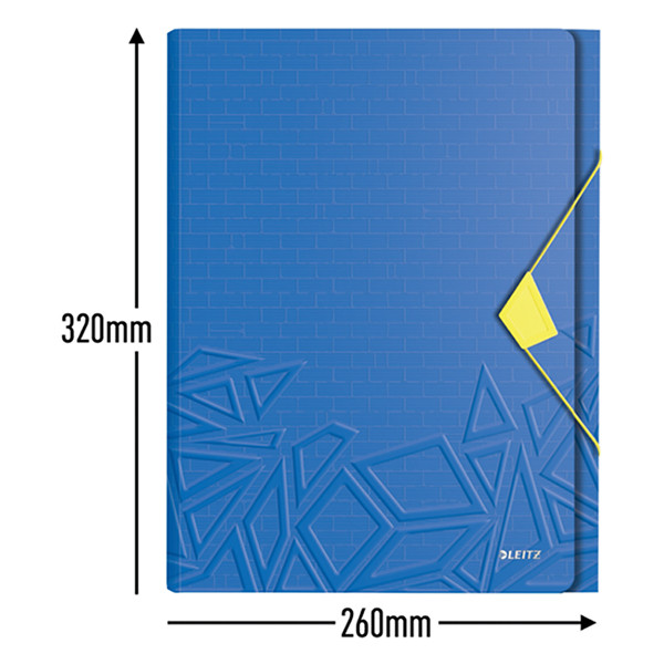 Leitz Urban Chic projectmap blauw (5 vakken) 39970032 226564 - 2